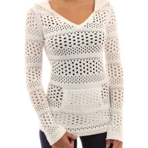 PattyBoutik Heather Gray V-Neck Hoodie